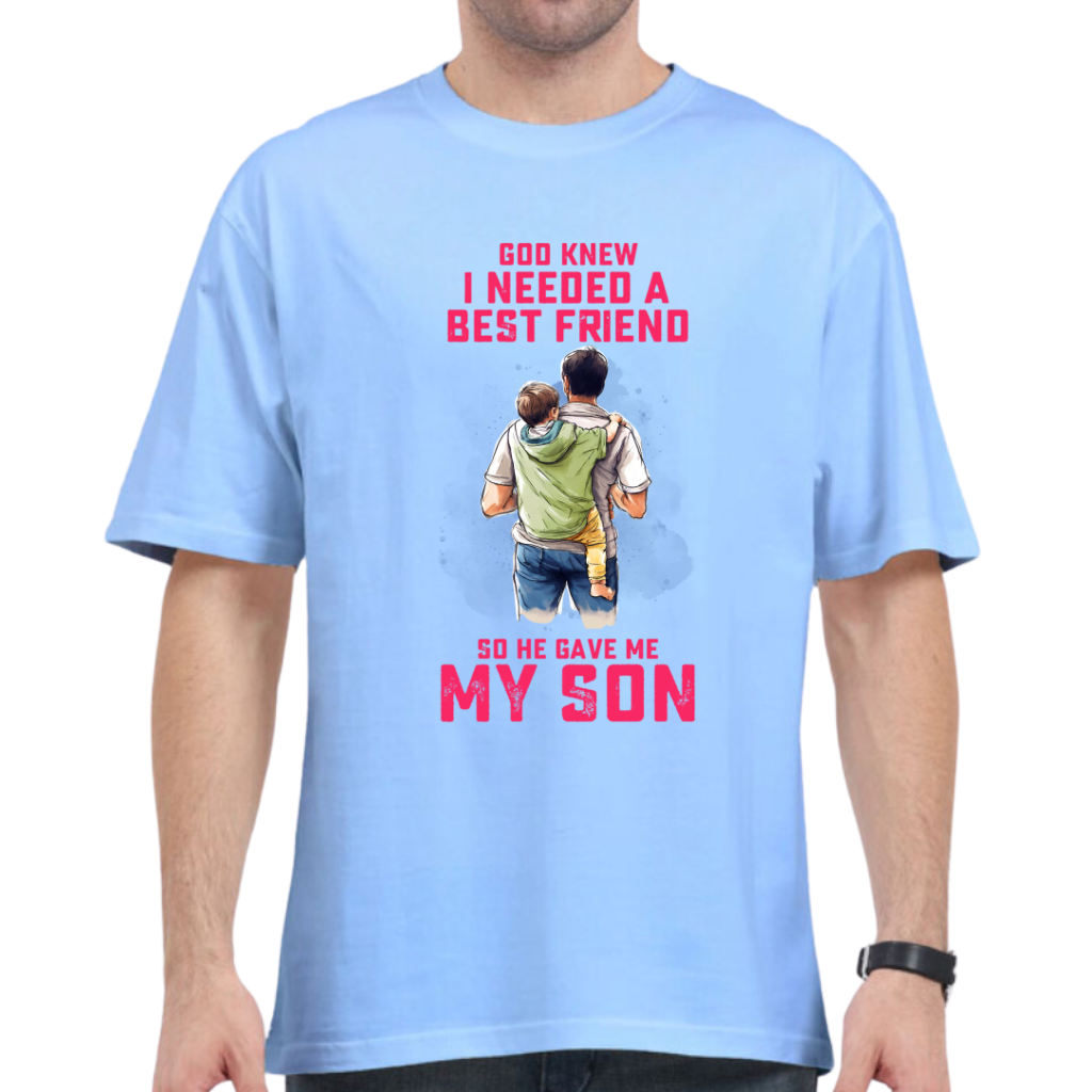 GAVE ME MY SON OVERSIZE SHIRT