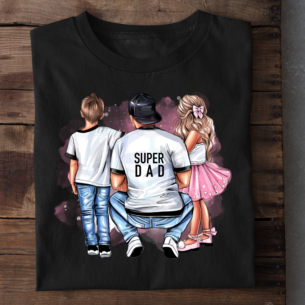 SUPER DAD SON DAUGHTER