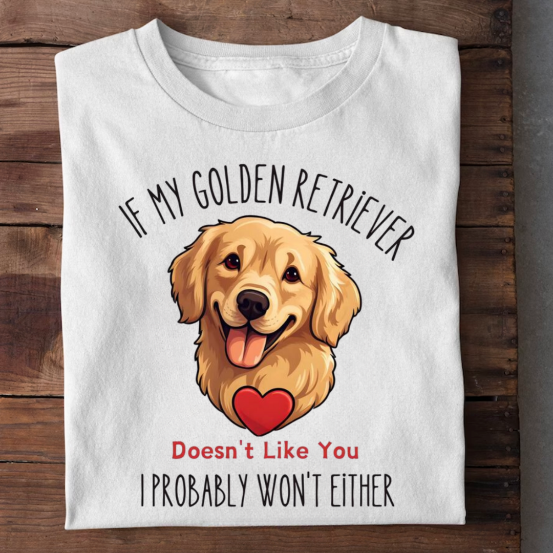 GOLDEN RETRIEVER DOESN'T LIKE YOU