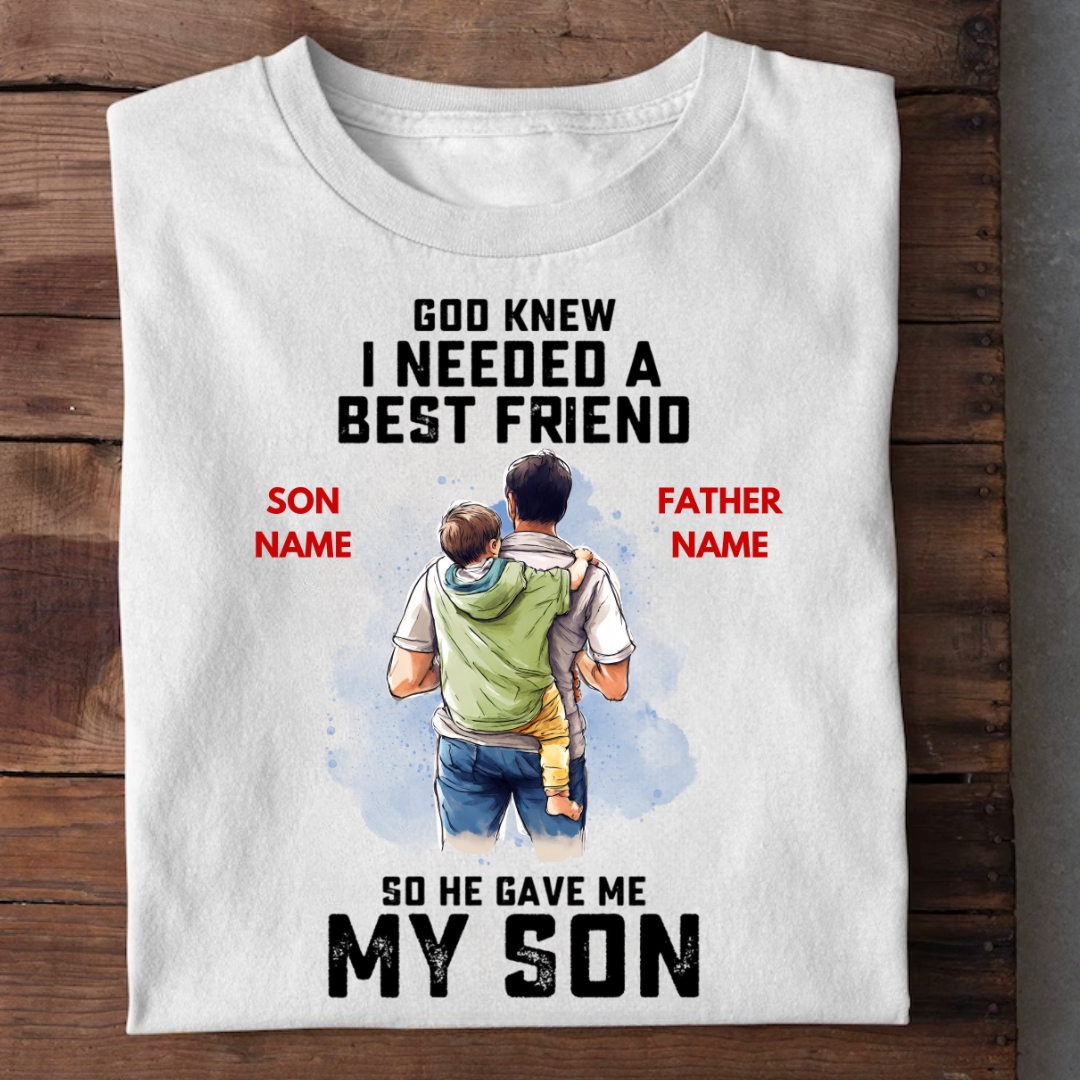 HE GAVE ME MY SON CUSTOMIZED SHIRT