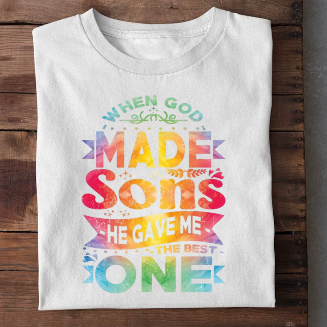 WHEN GOD MADE SONS GAVE BEST