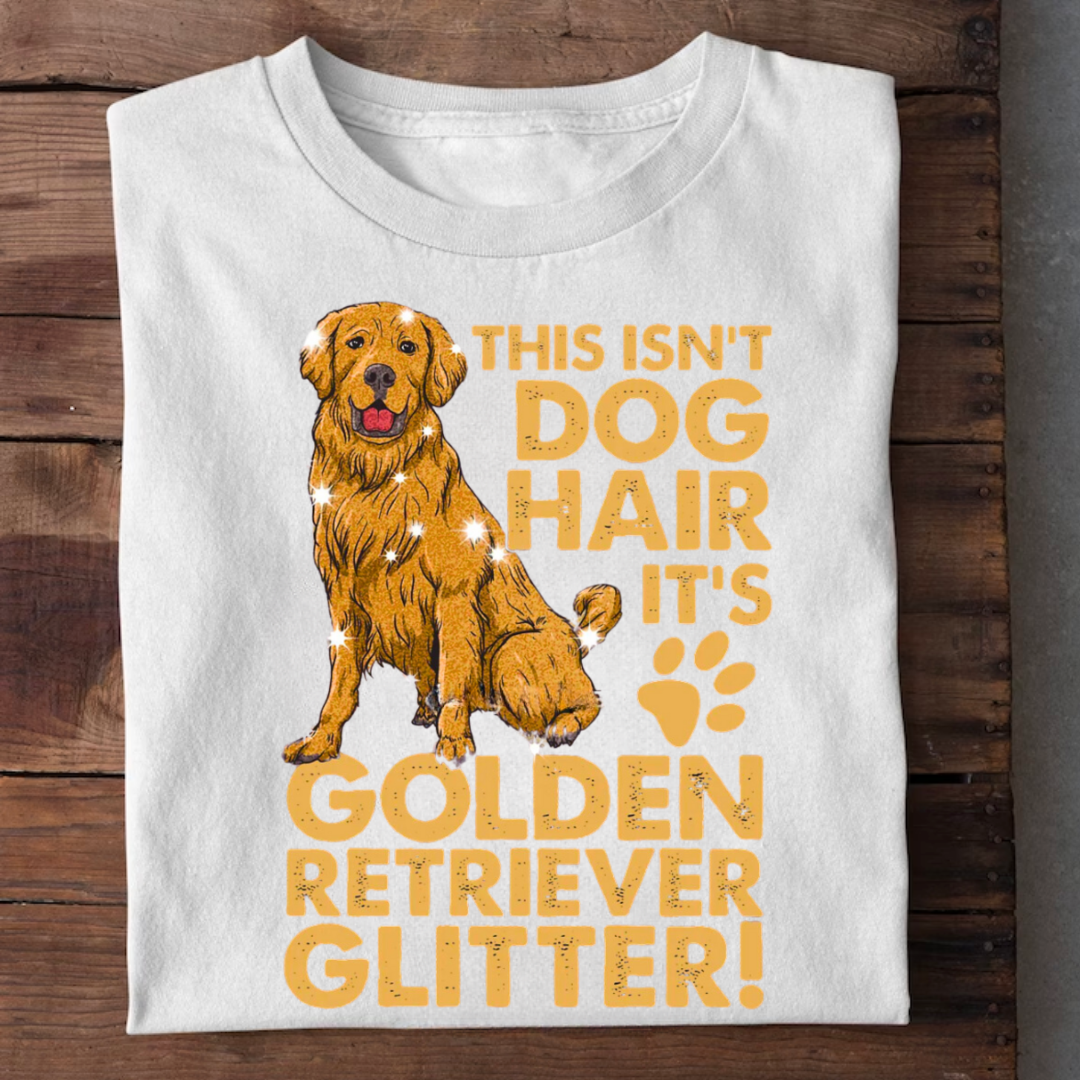 IT'S GOLDEN RETRIEVER GLITTER