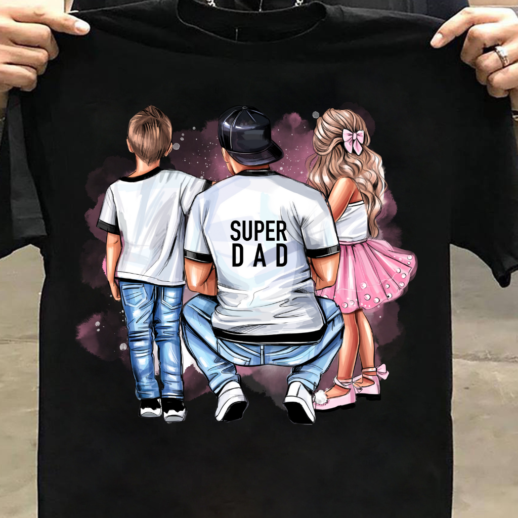 SUPER DAD SON DAUGHTER