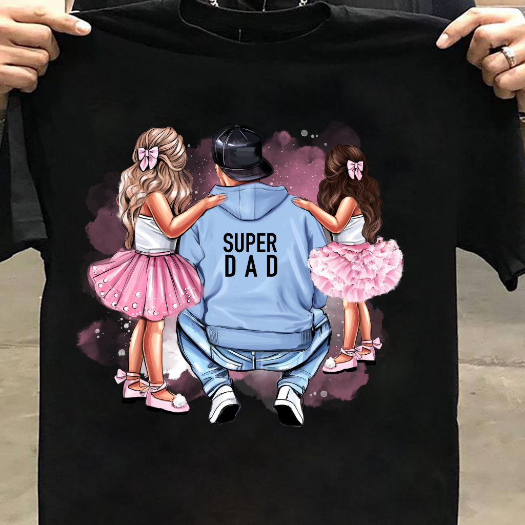 SUPER DAD 2 DAUGHTERS