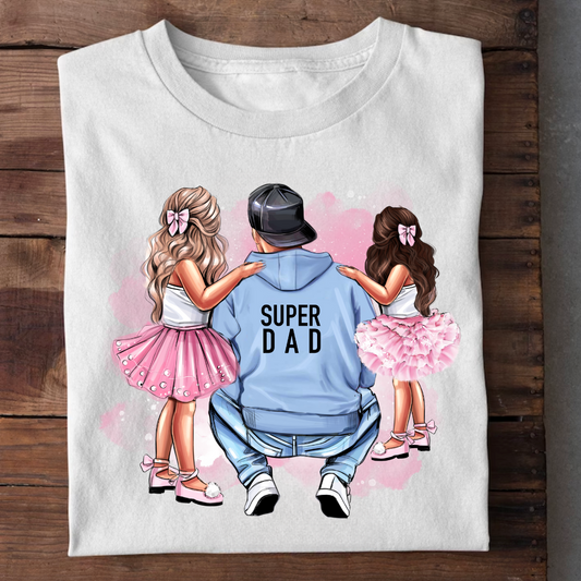 SUPER DAD 2 DAUGHTERS