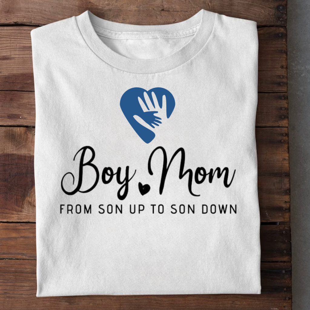 BOY MOM SON UP TO DOWN