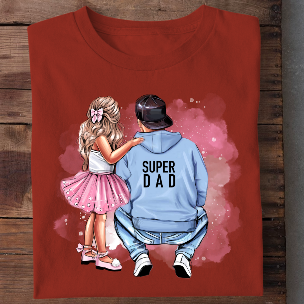 SUPER DAD AND DAUGHTER