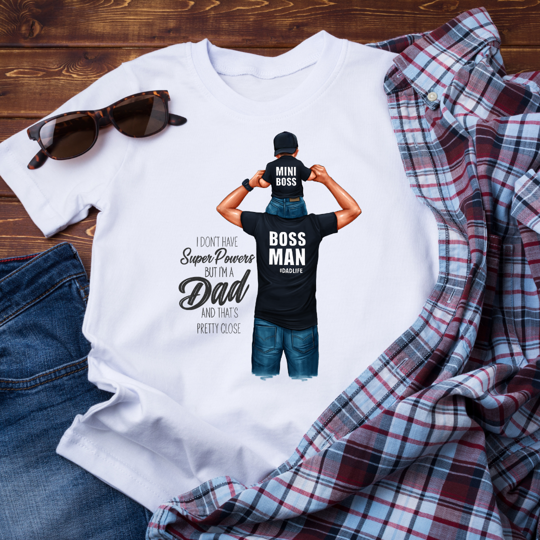 BOSS DAD LIFE SHIRT