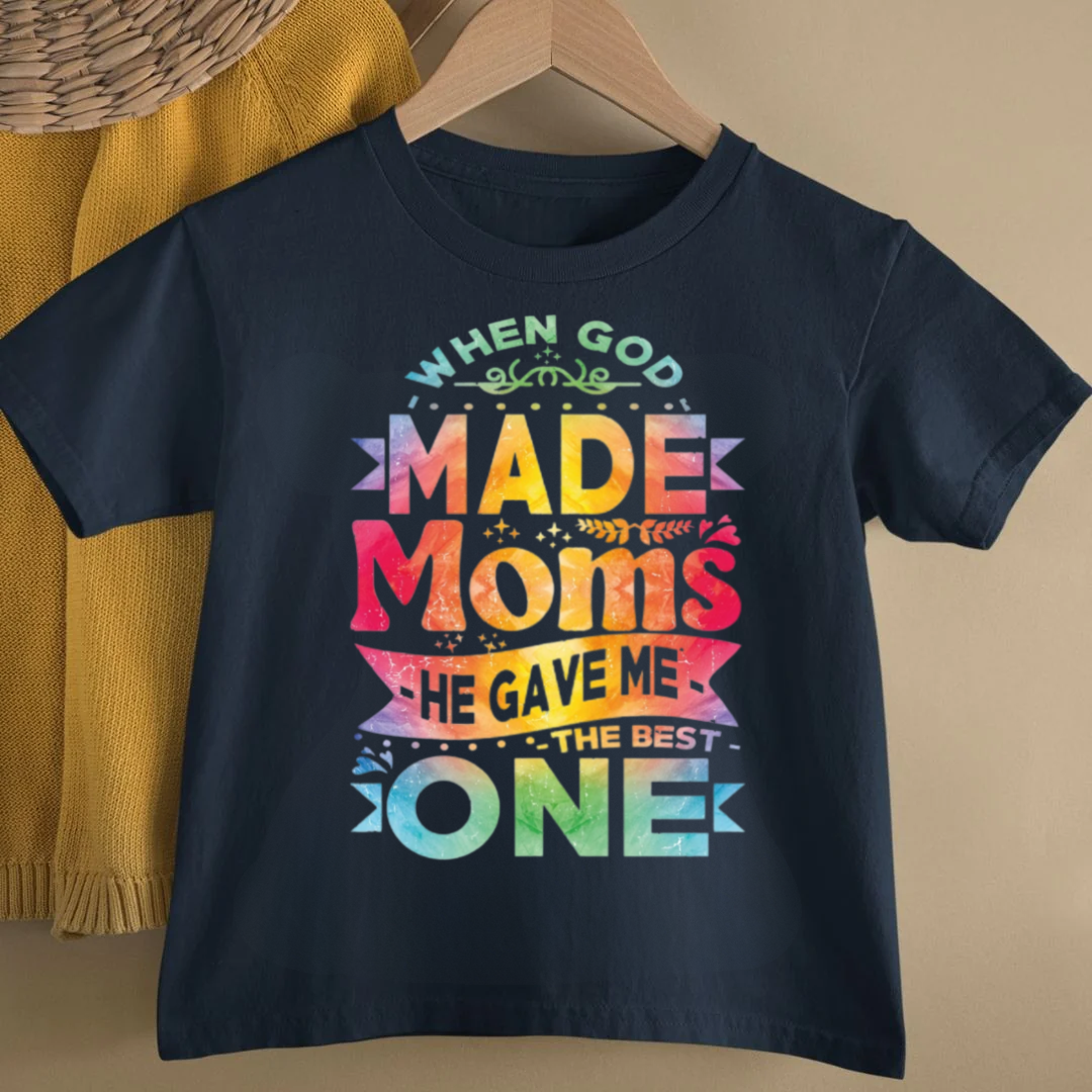 THE BEST MOM KIDS SHIRT