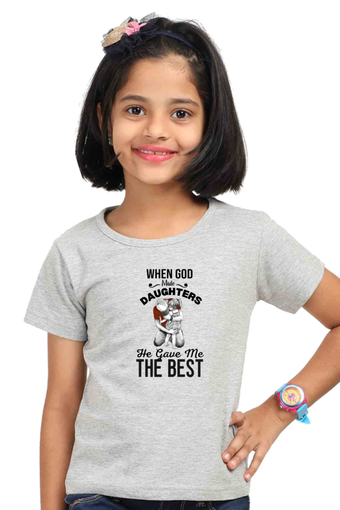 DAD DAUGHTER HE GAVE BEST - DAUGHTER SHIRT