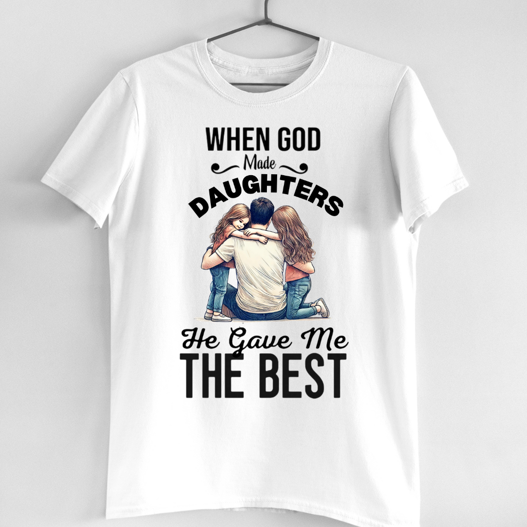 GOD GAVE ME TWO BEST DAUGHTERS