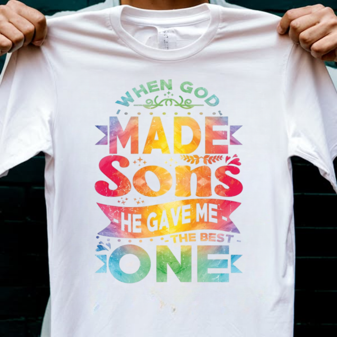 WHEN GOD MADE SONS GAVE BEST
