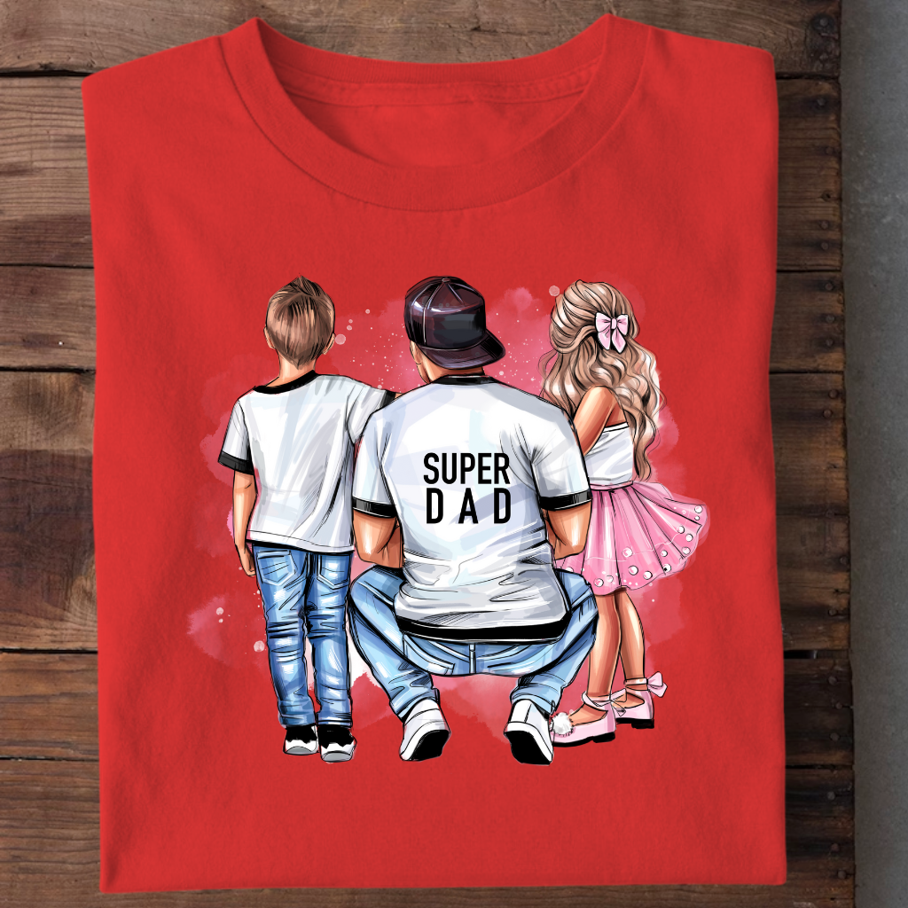 SUPER DAD SON DAUGHTER