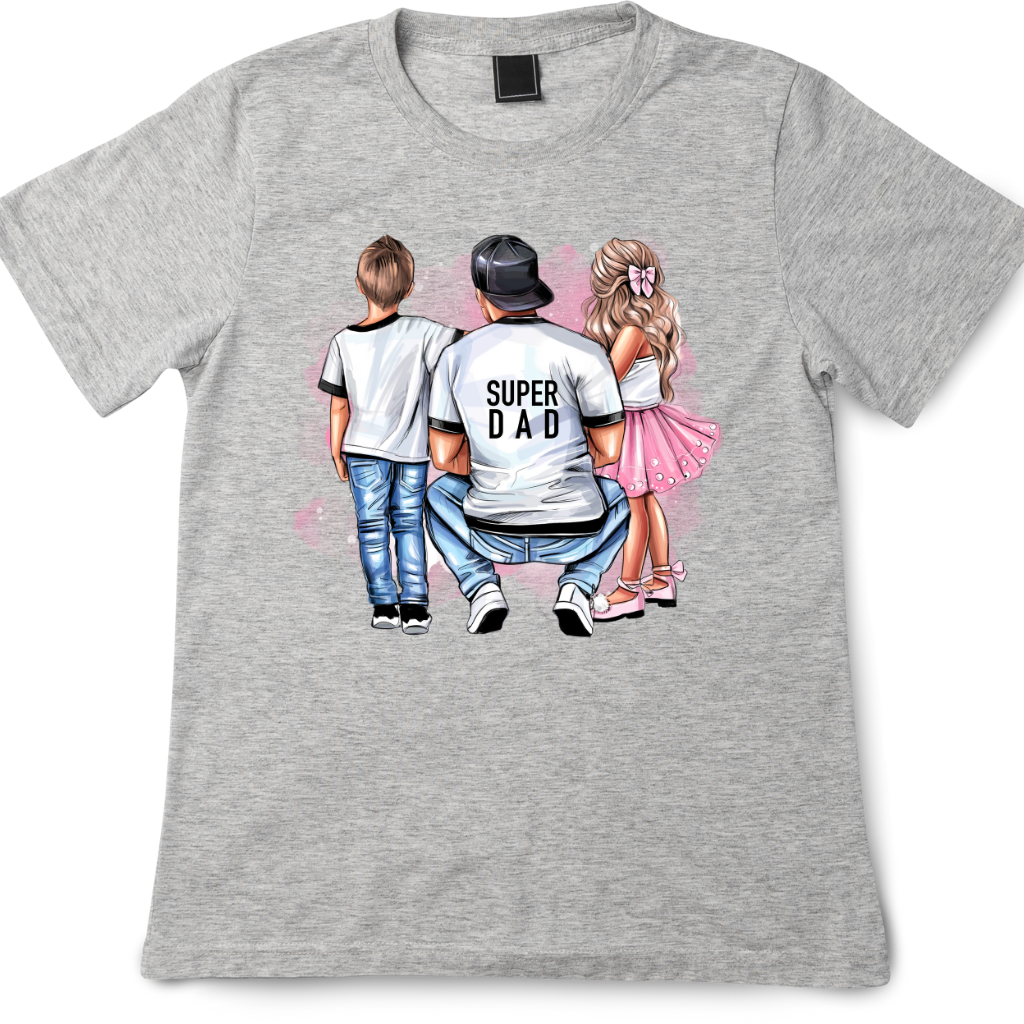 SUPER DAD SON DAUGHTER