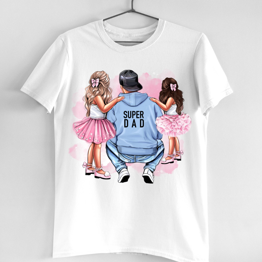 SUPER DAD 2 DAUGHTERS