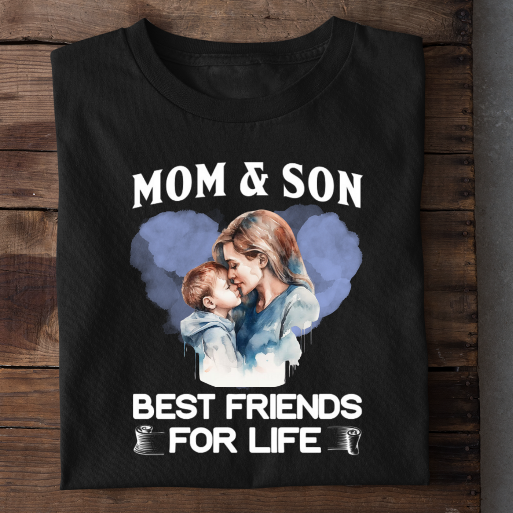 MOM AND SON BEST FRIEND - UNISEX SHIRT