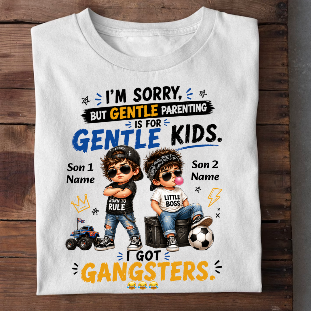 GANGSTER SONS CUSTOMIZED TEE