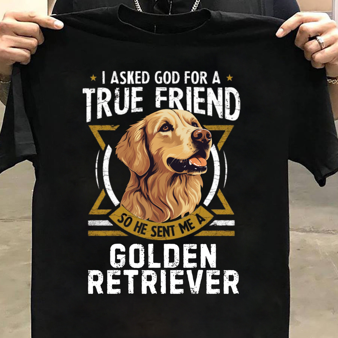 TRUE FRIEND GOLDEN RETRIEVER