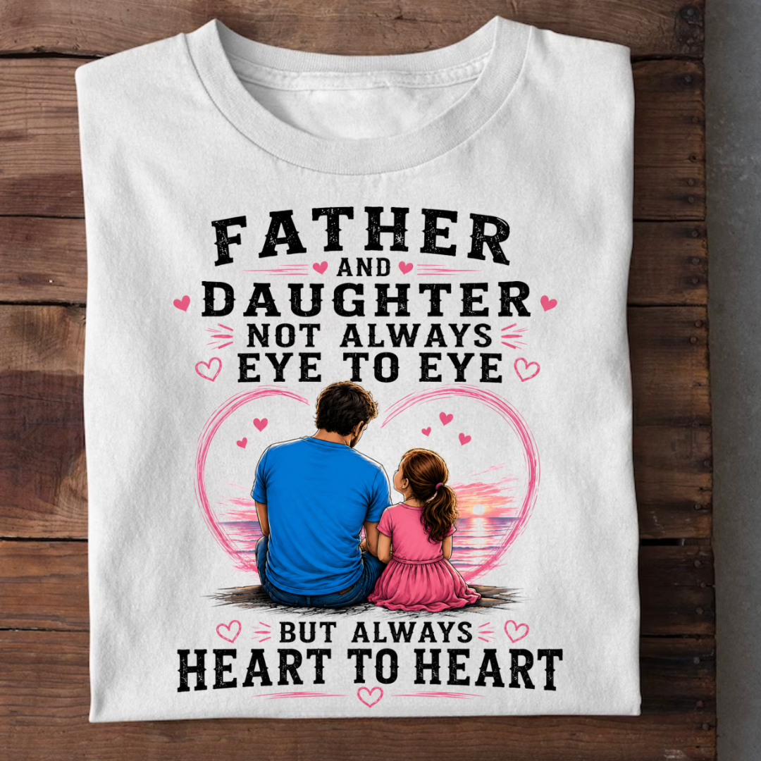 FATHER DAUGHTER HEART TO HEART