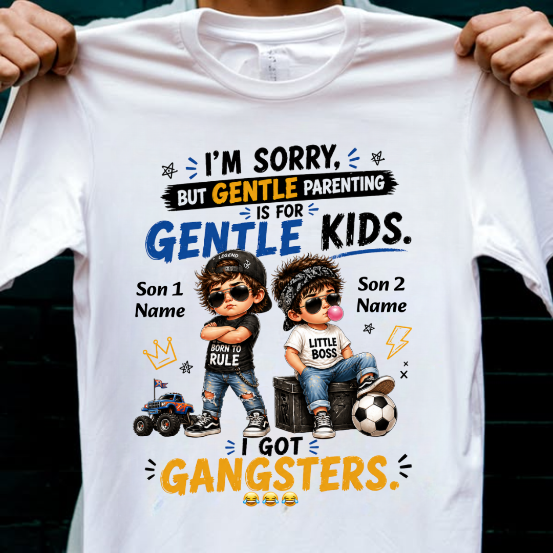 GANGSTER SONS CUSTOMIZED TEE
