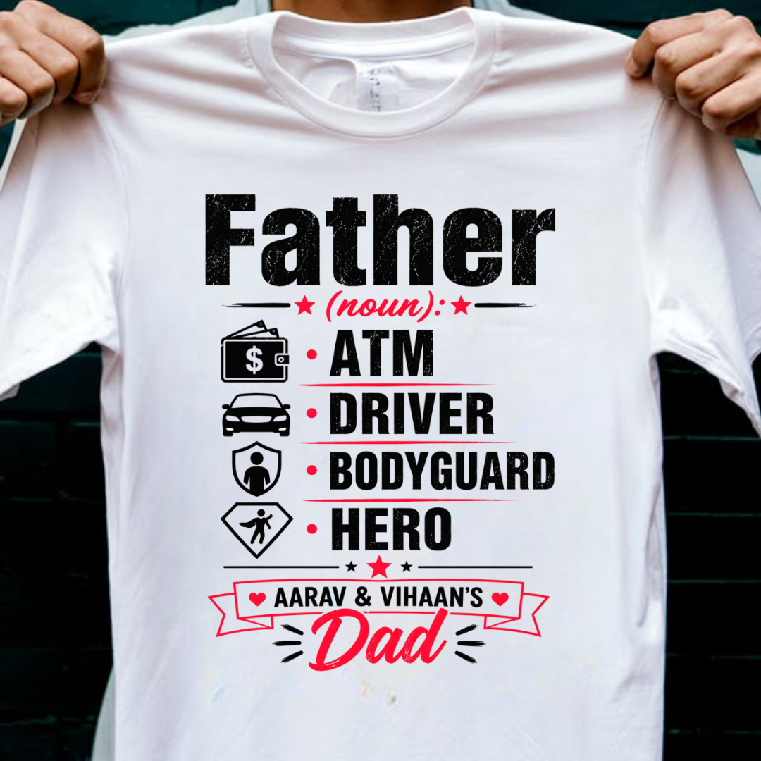 FATHER DEFINITION CUSTOMIZED TEE