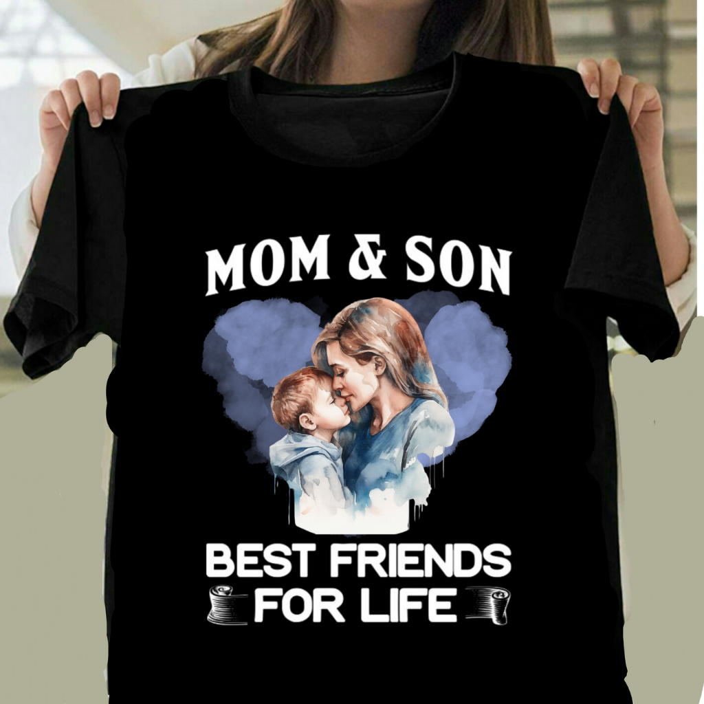 MOM AND SON BEST FRIEND - UNISEX SHIRT