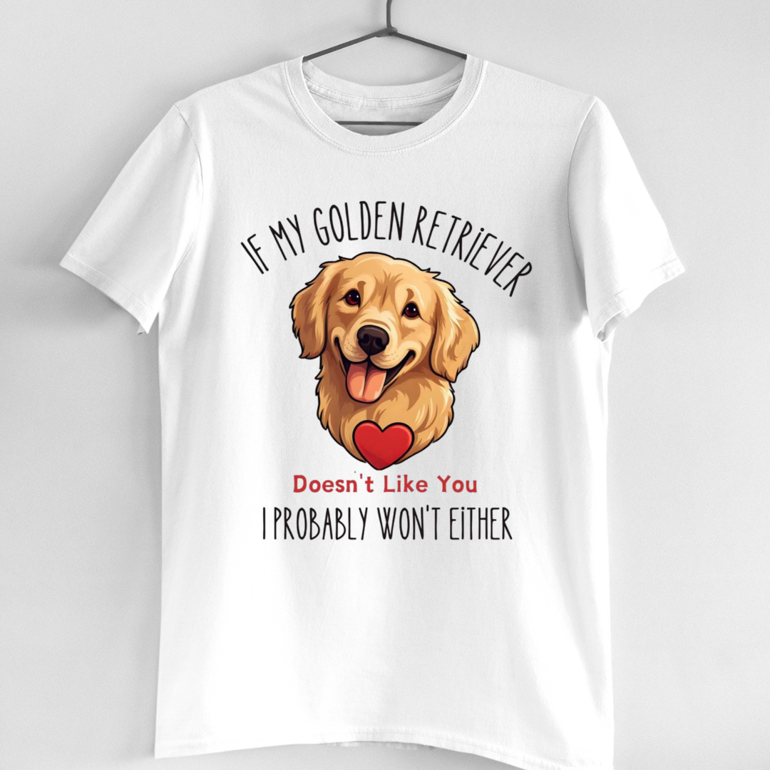 GOLDEN RETRIEVER DOESN'T LIKE YOU