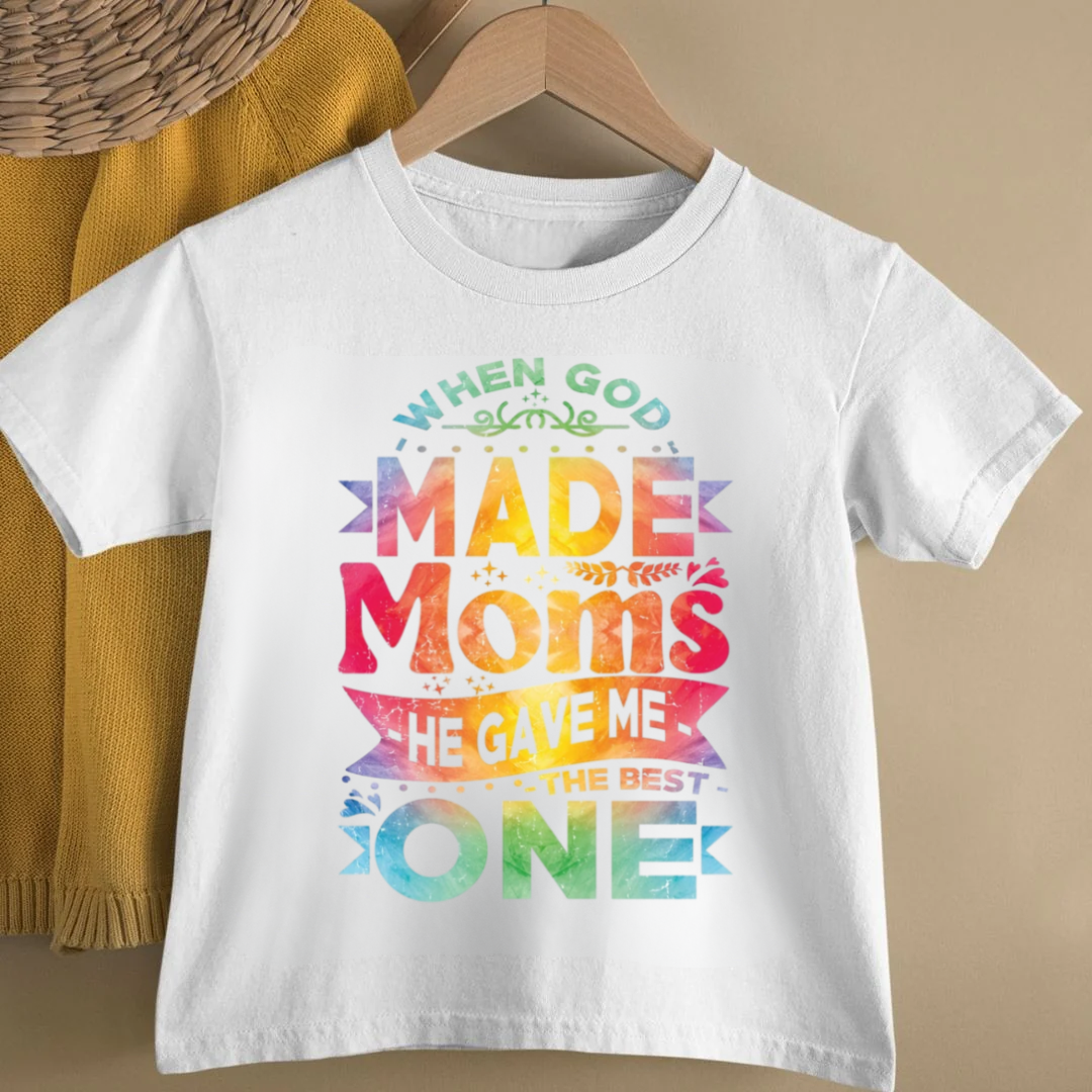 THE BEST MOM KIDS SHIRT