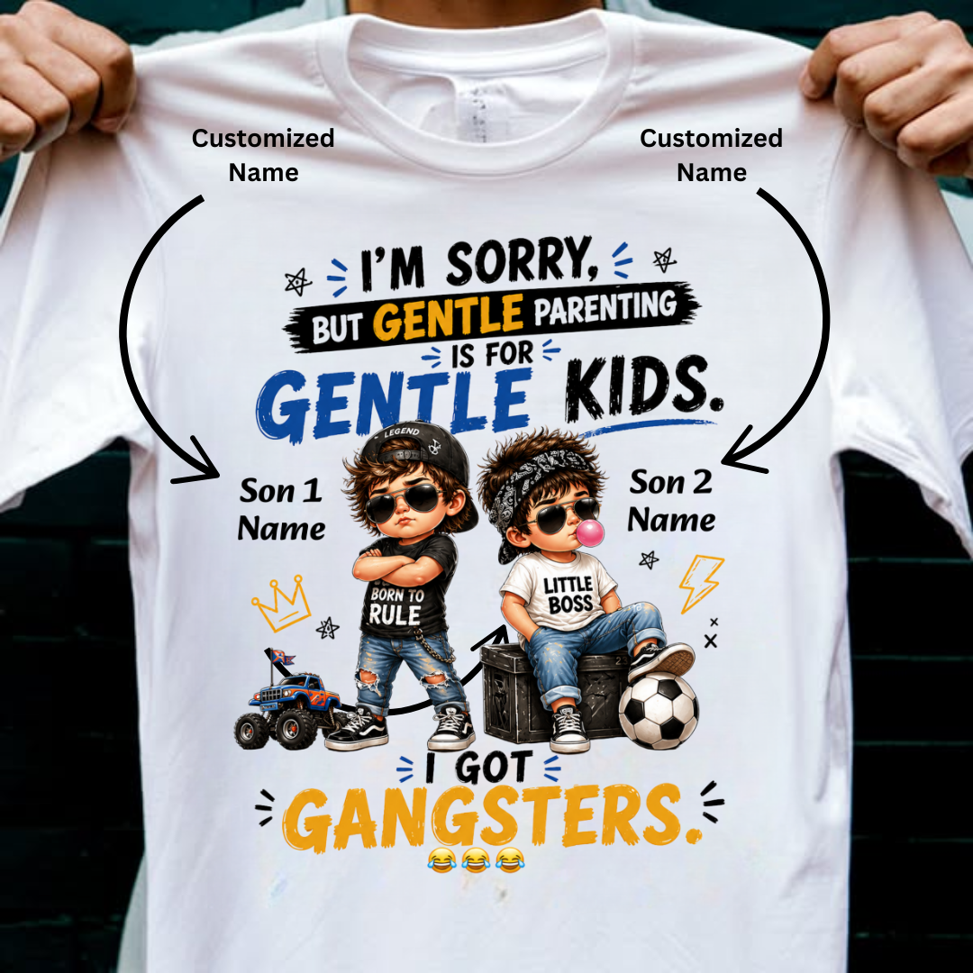 GANGSTER SONS CUSTOMIZED TEE