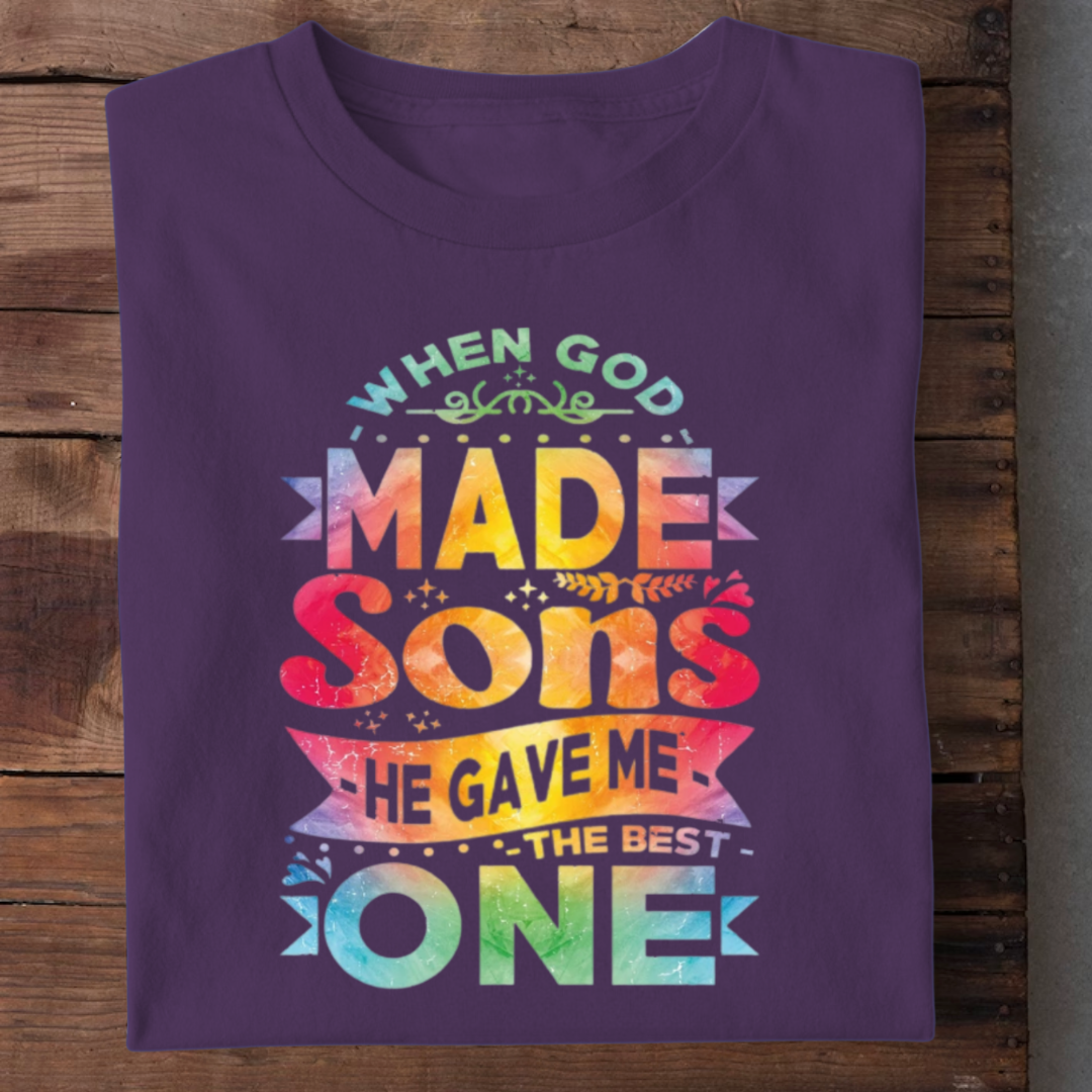 WHEN GOD MADE SONS GAVE BEST