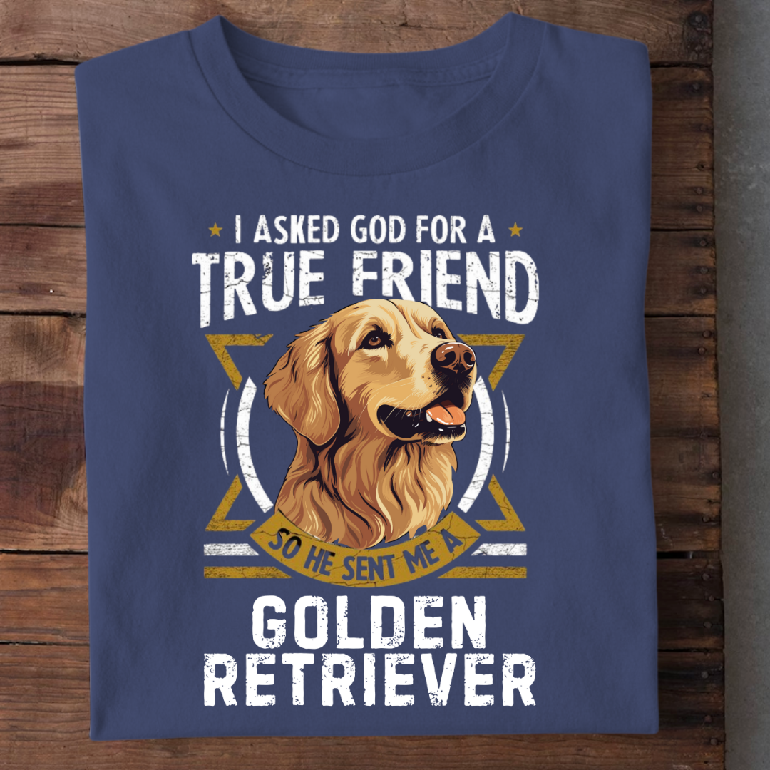 TRUE FRIEND GOLDEN RETRIEVER