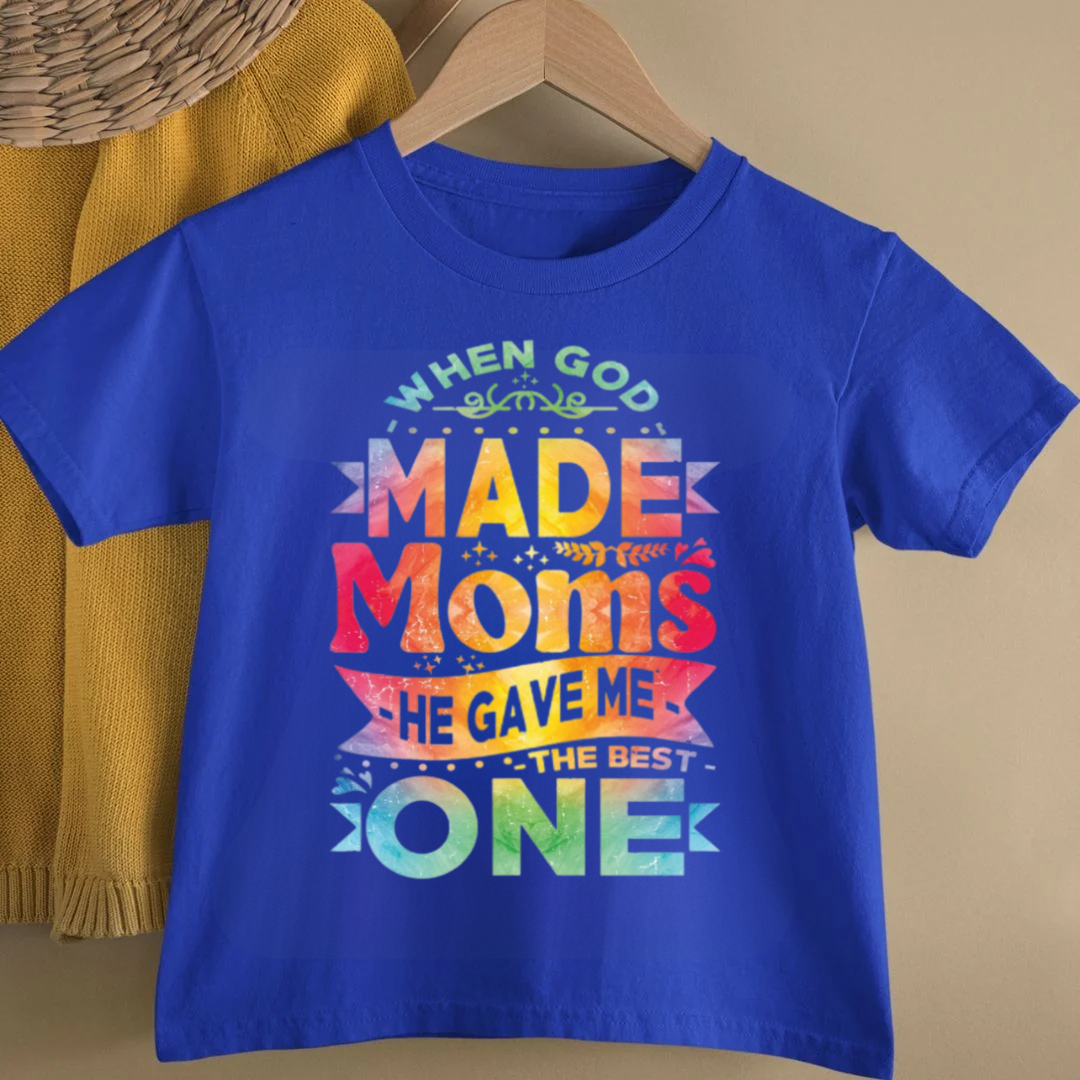 THE BEST MOM KIDS SHIRT