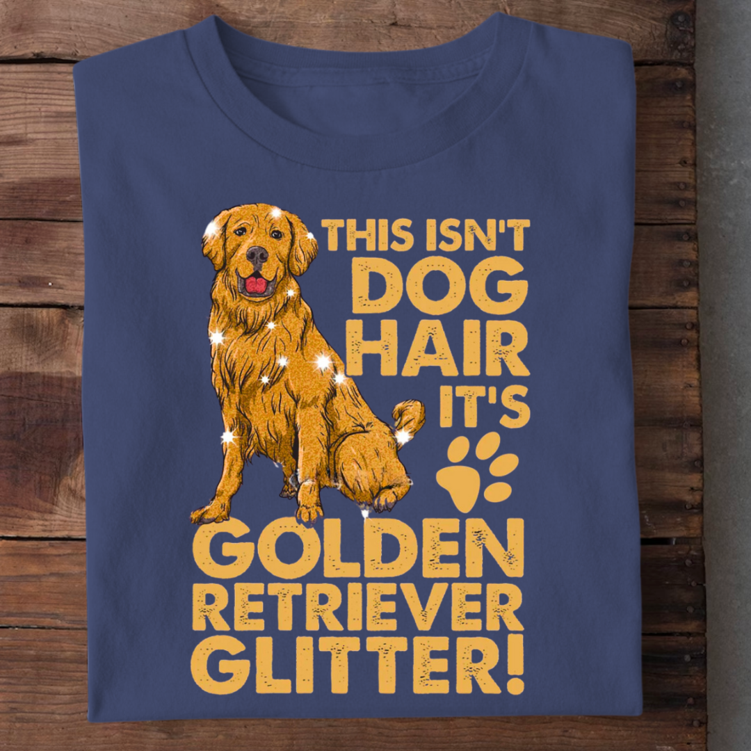 IT'S GOLDEN RETRIEVER GLITTER