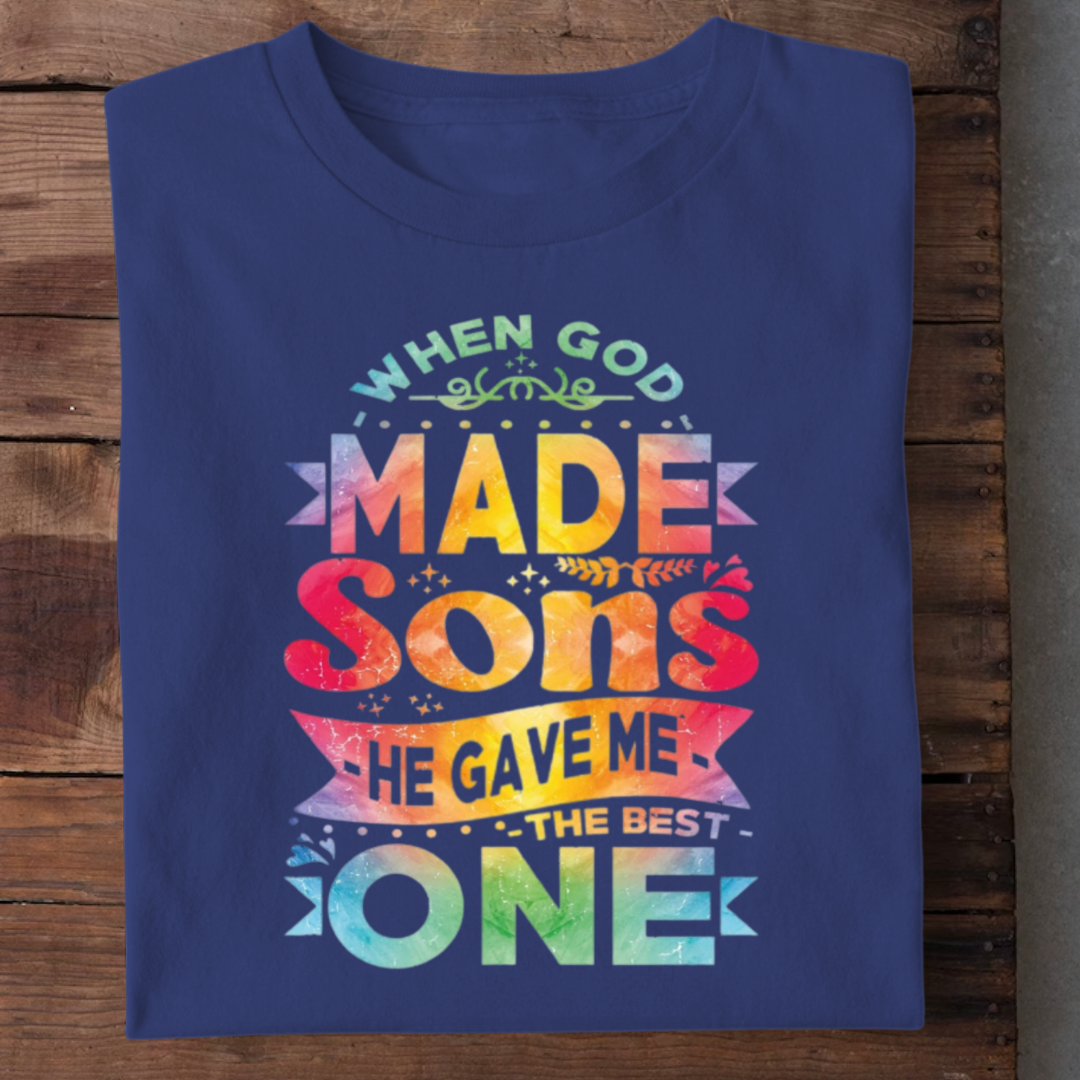 WHEN GOD MADE SONS GAVE BEST