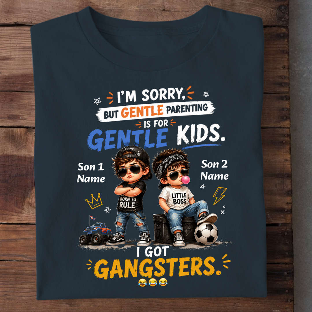 GANGSTER SONS CUSTOMIZED TEE