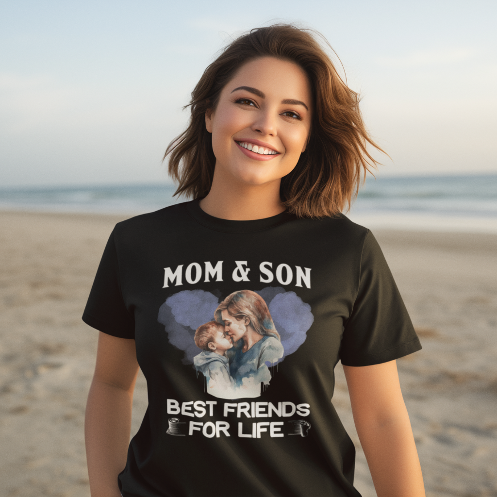 MOM AND SON BEST FRIEND - UNISEX SHIRT