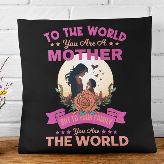 YOU ARE THE WORLD CUSHION COVER