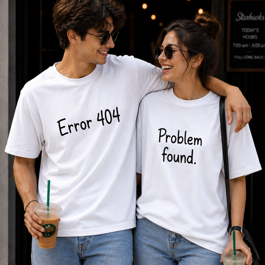 ERROR 404 PROBLEM FOUND COMBO TEE